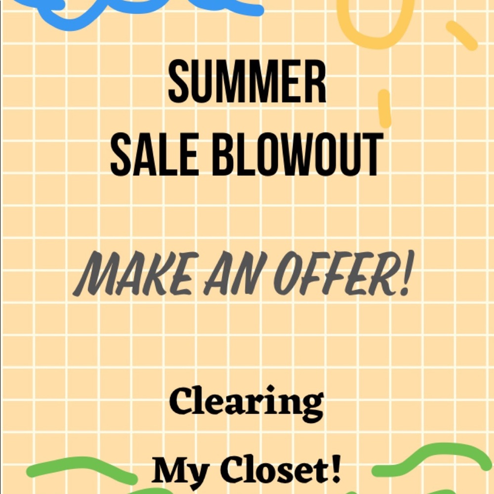 HUGE SUMMER SALE!